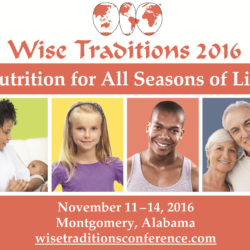 Wise Traditions 2016
